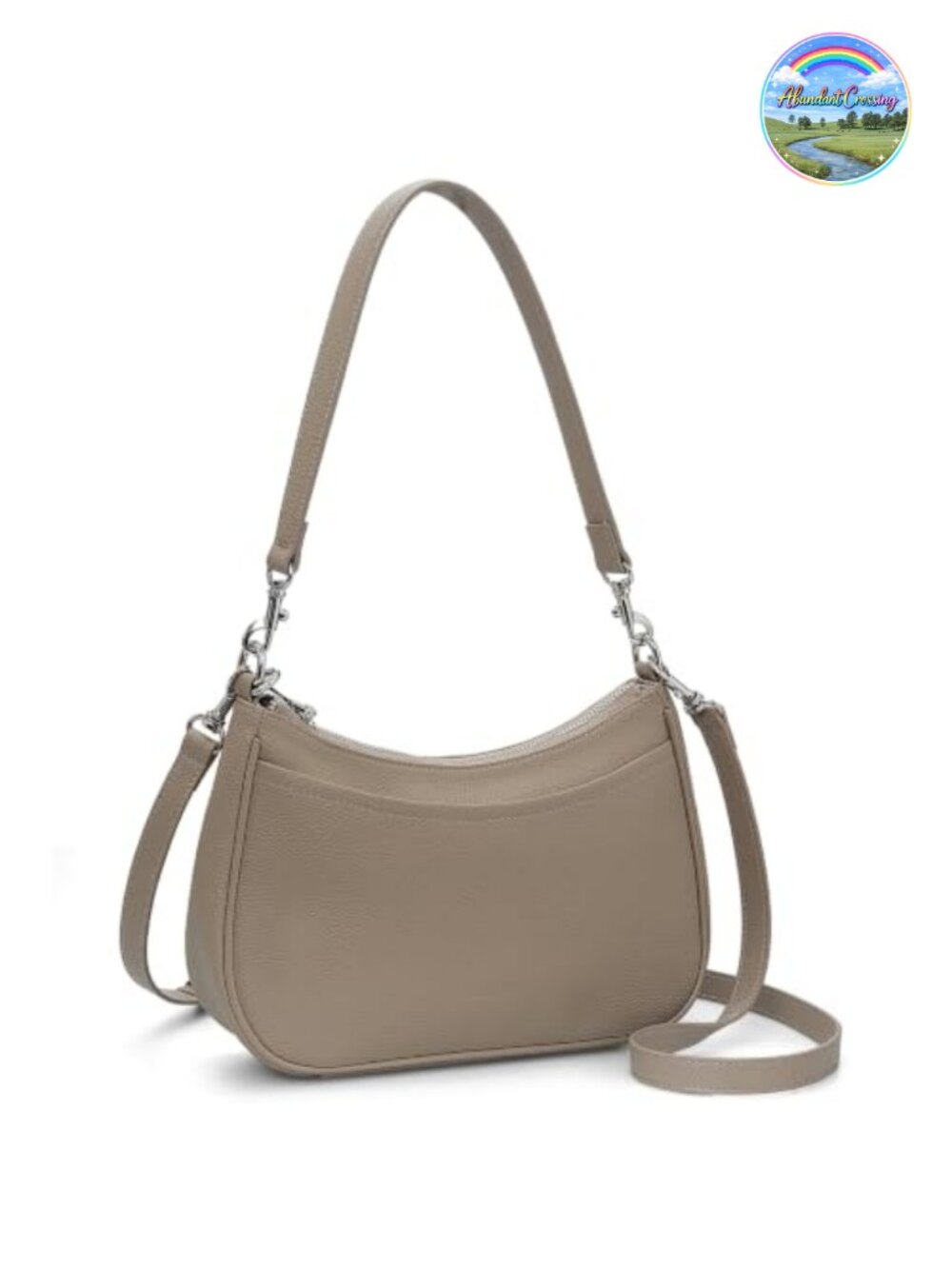 Genuine Leather Crossbody Bag Anti Theft Shoulder Purse Hobo
